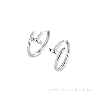 Hypoallergenic 925 Sterling Silver Huggie Hoop Earrings